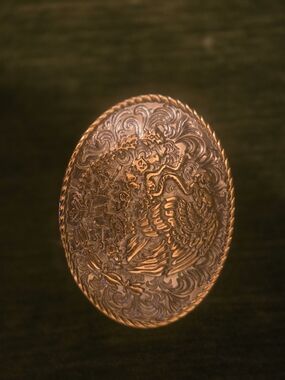 Cody James Belt Buckle - Mexican Eagle Design